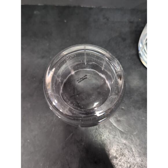 Fifth Avenue Crystal Old Fashioned Glasses, Set of 2, Clear Engrave Grid Tumbler - Picture 7 of 7